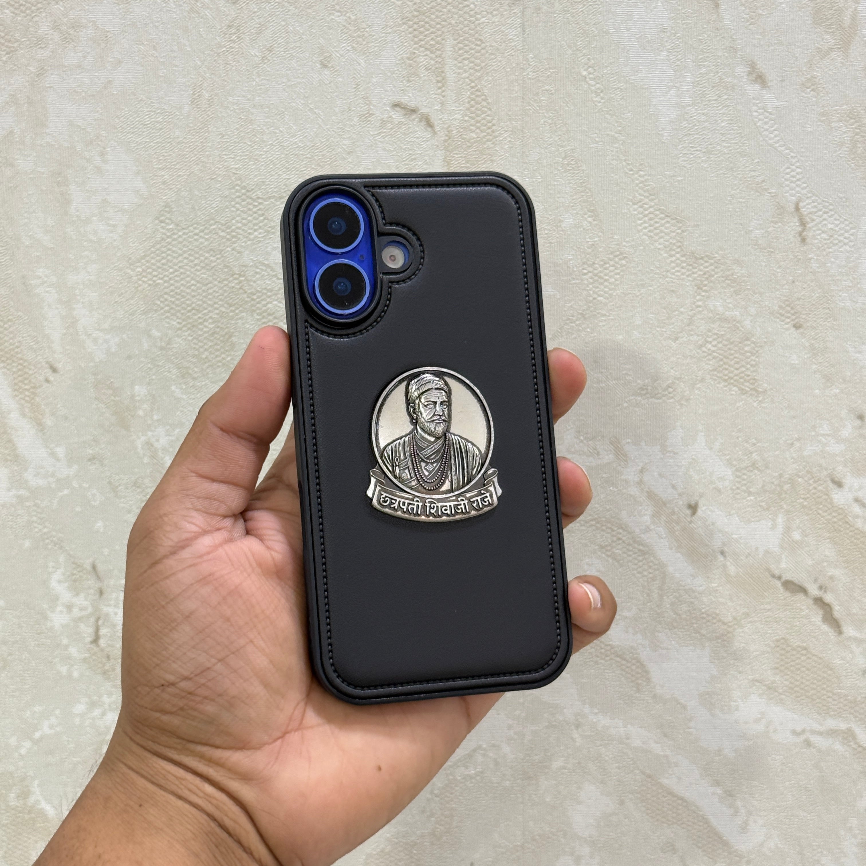 Chhatrapati Shivaji Leather Case - iPhone