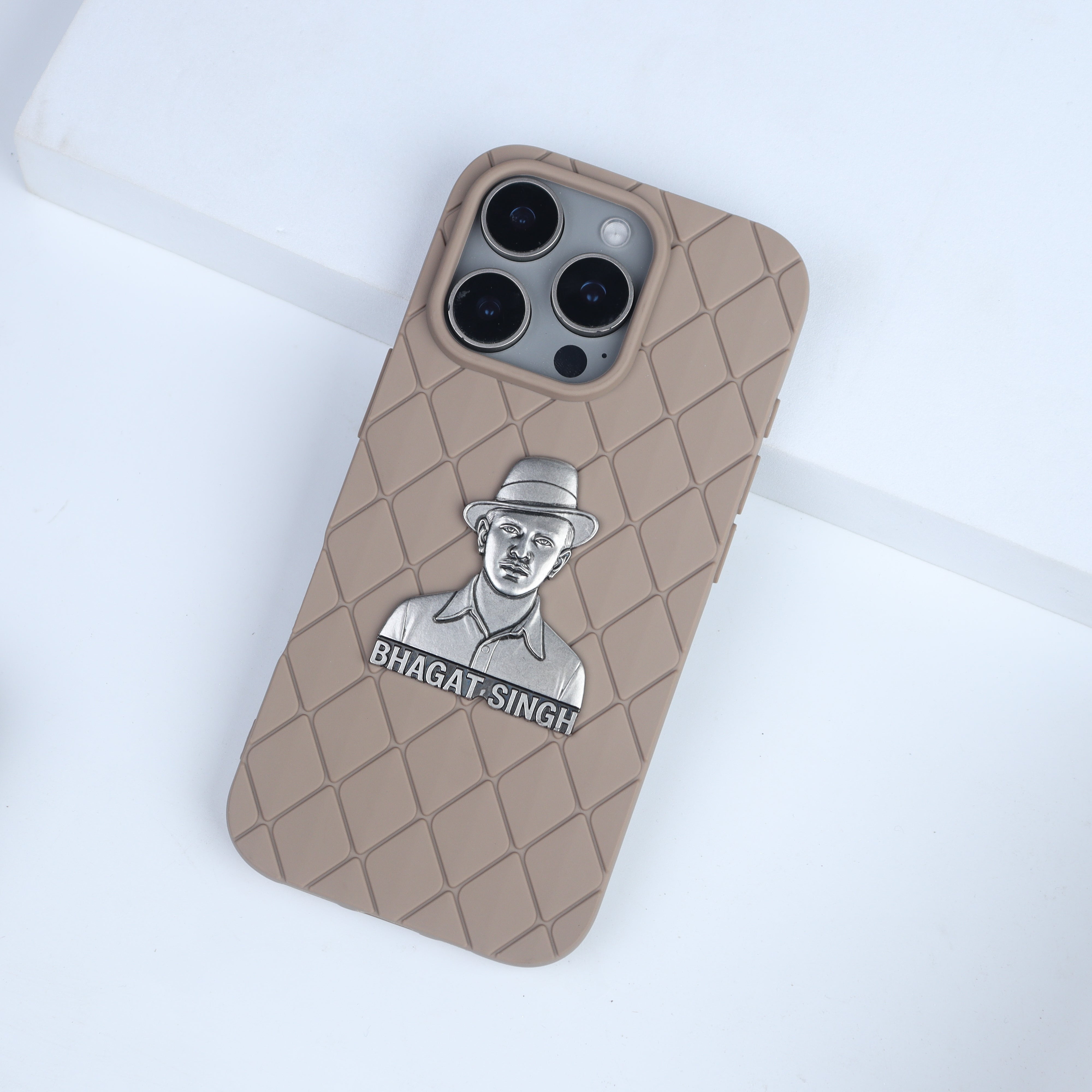 Bhagat Singh Rhombus Design Case - iPhone