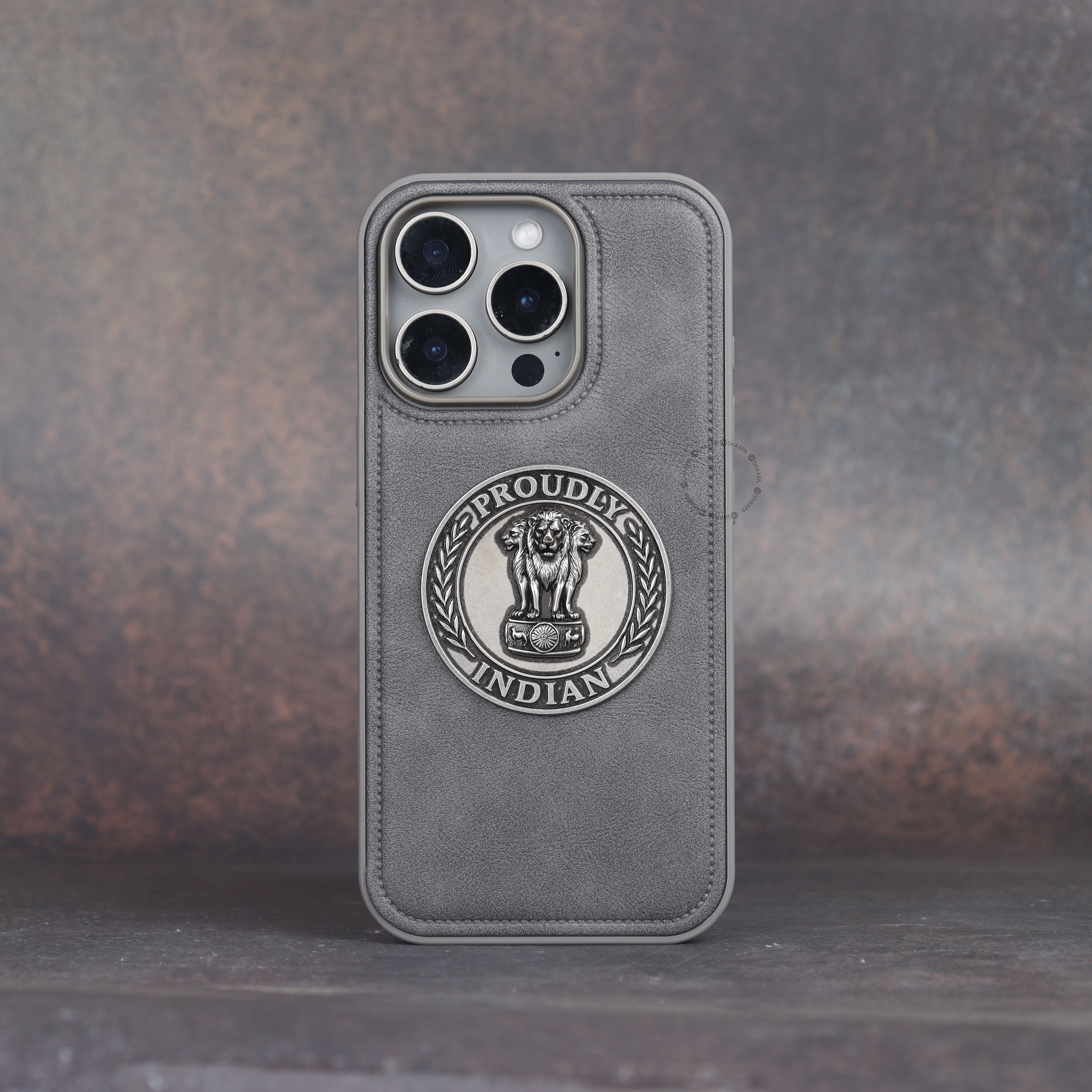 Proudly Indian Leather Case - iPhone