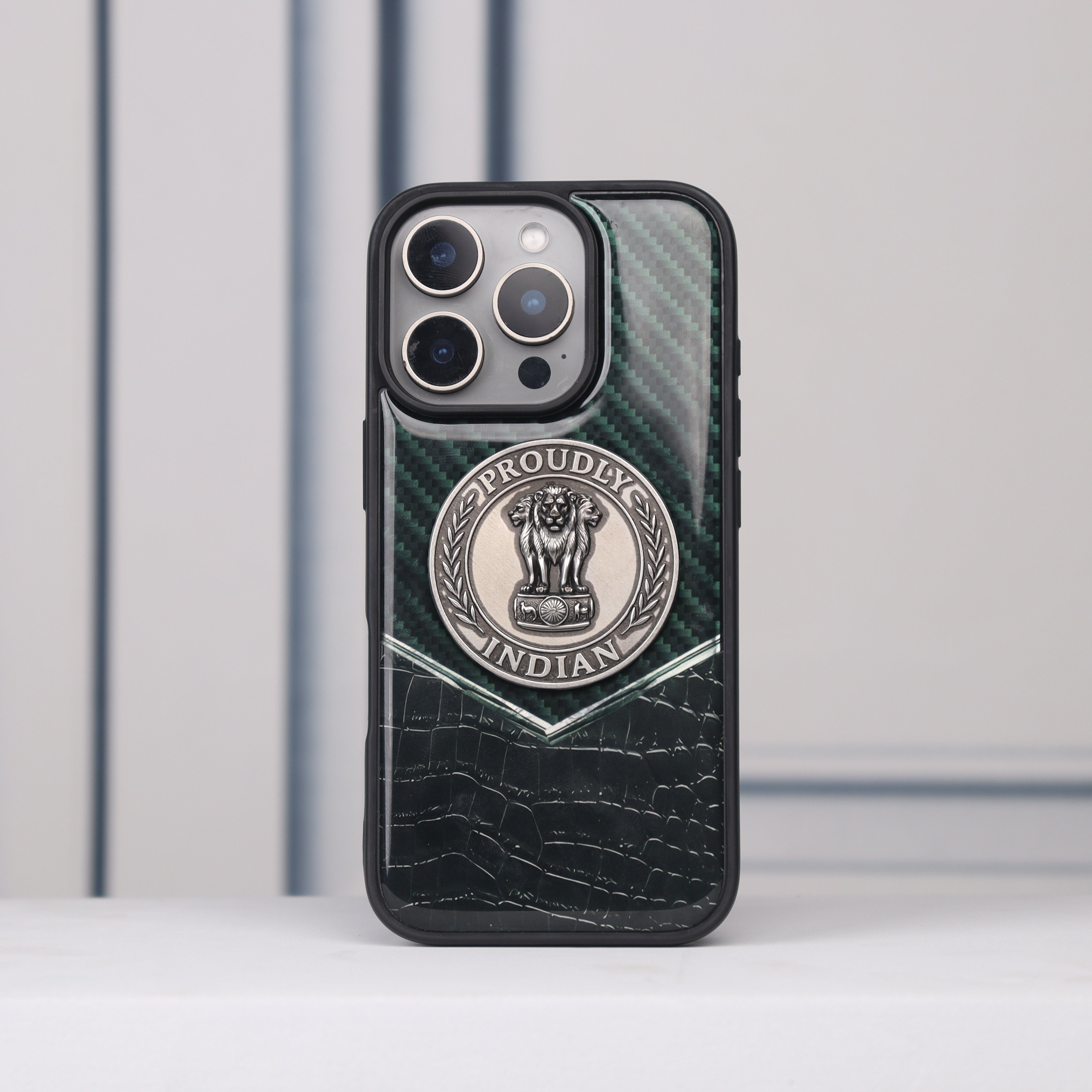 Proudly Indian Elite Leather Case - iPhone