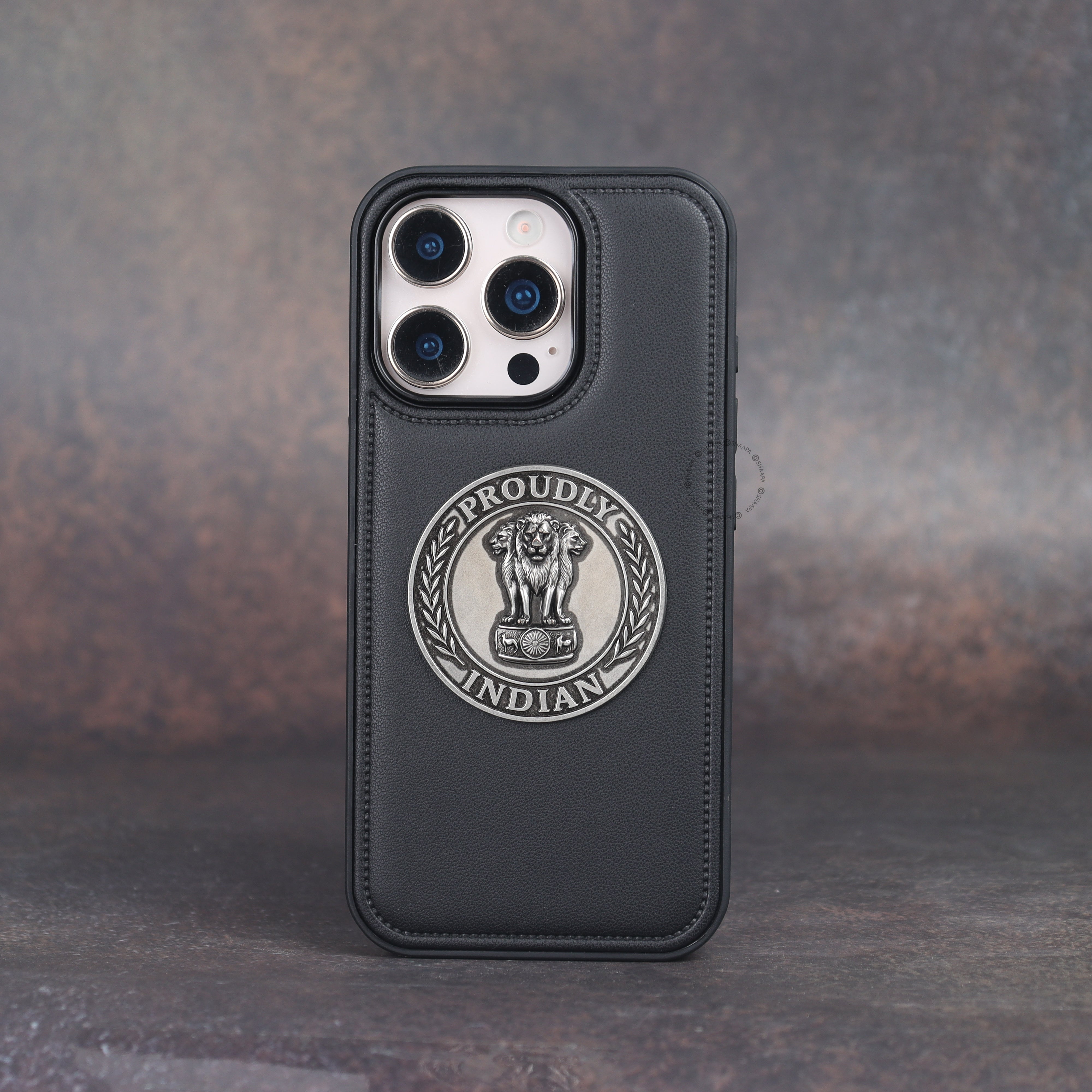 Proudly Indian Leather Case - iPhone